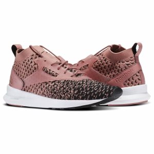 Adidasy Damskie Reebok Zoku Runner Ultraknit Fade Różowe/Czarne/Białe PL 96AKSOL